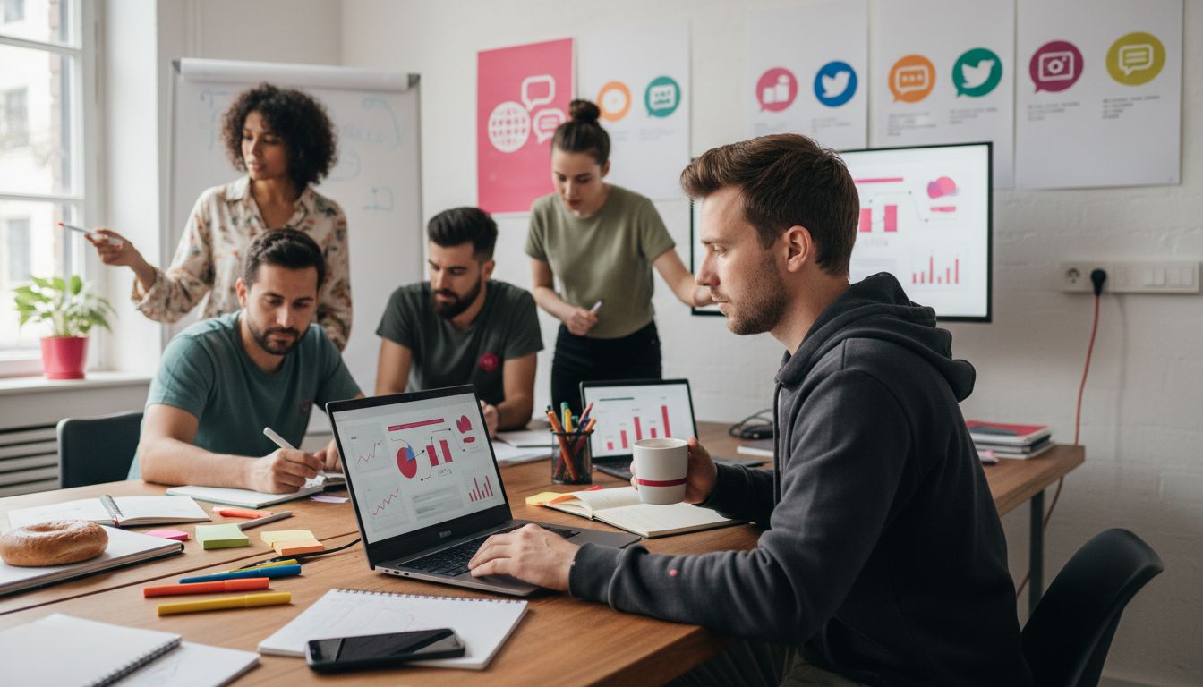 social media analyse werkplek