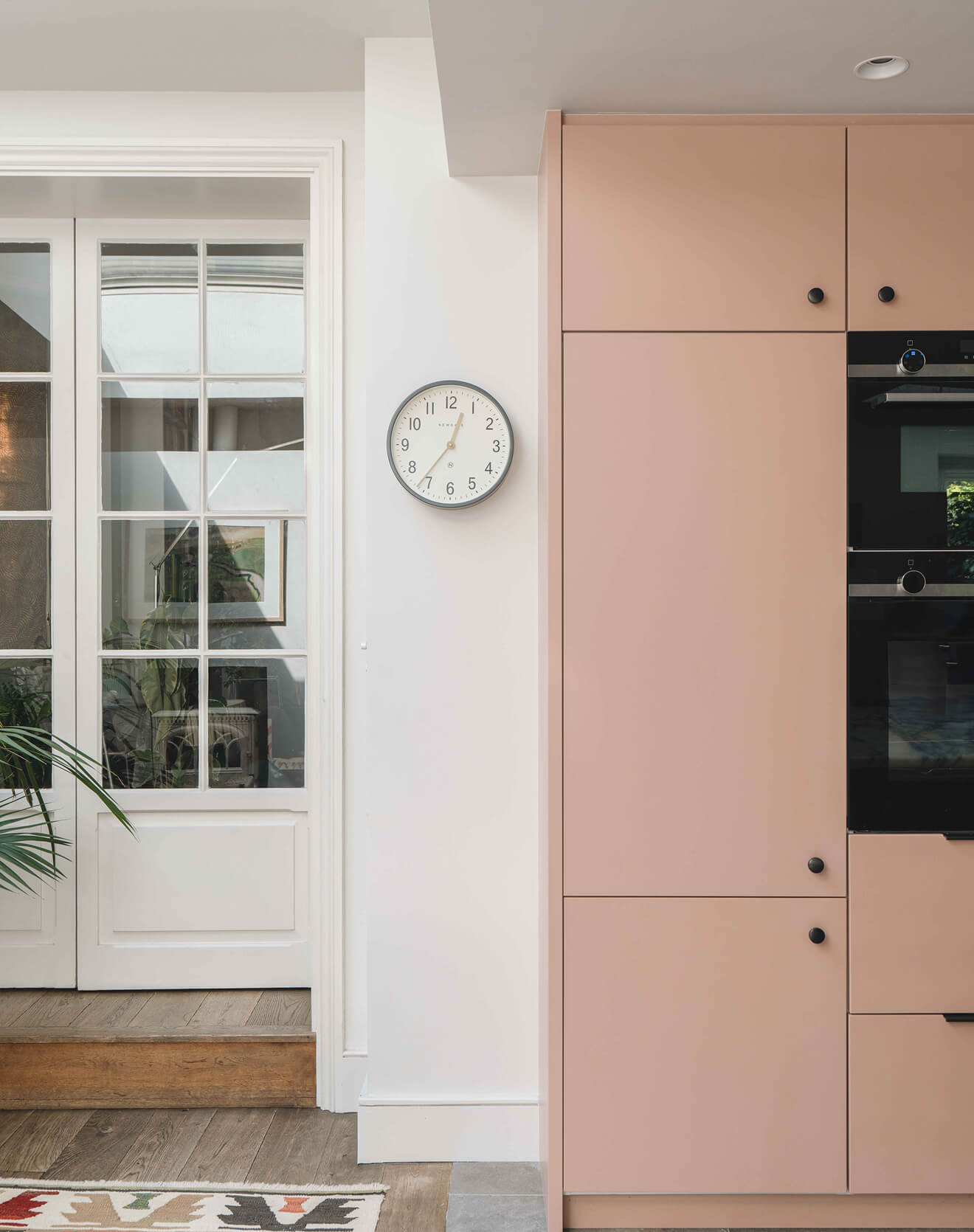 Portrait image showing interior designed space