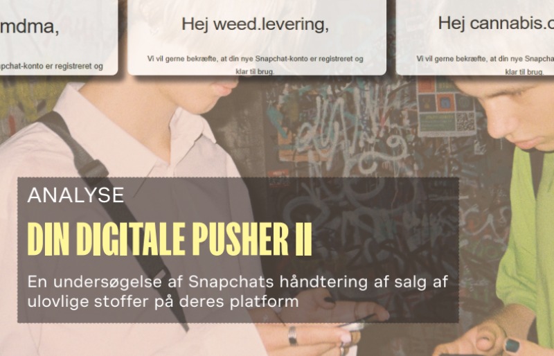Udsnit af forside på rapporten "din digitale pusher II"