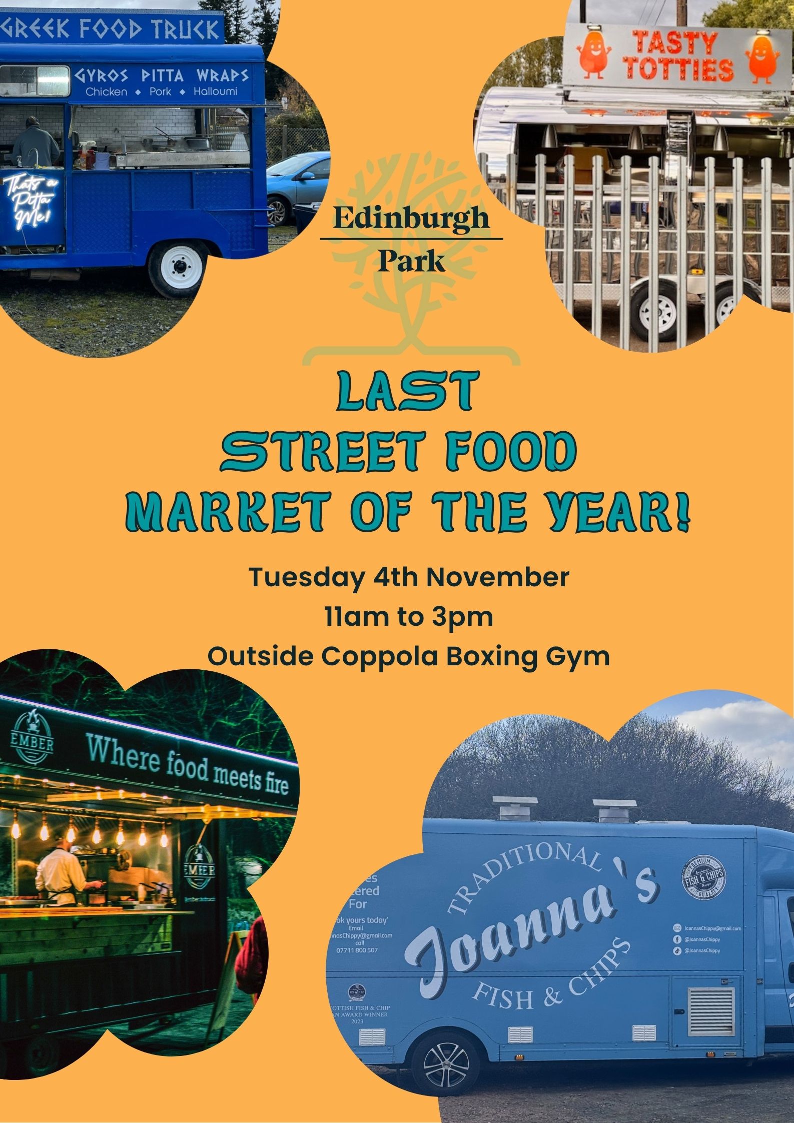 Edinburgh Park Street Food Market Returns for a Final Feast of 2025!