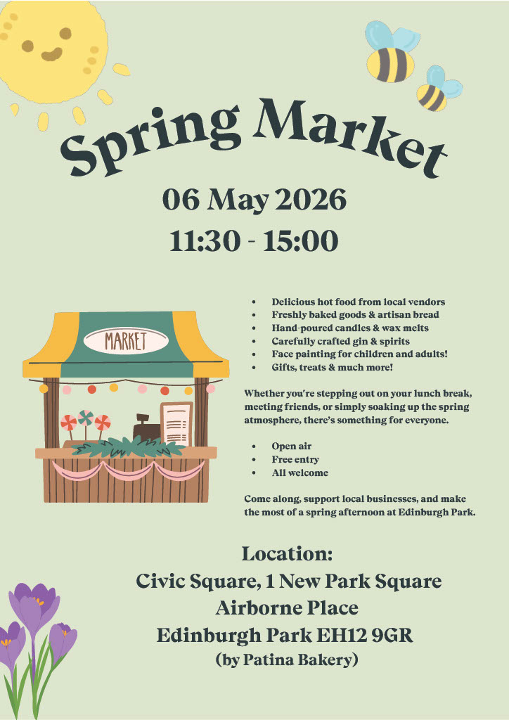 Edinburgh Park Spring Market 2026