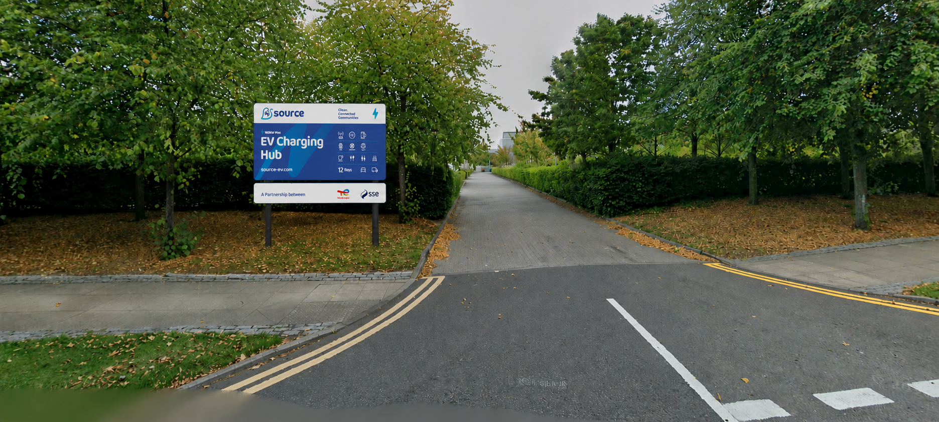 Ten new EV charging points open at 1 Lochside Avenue