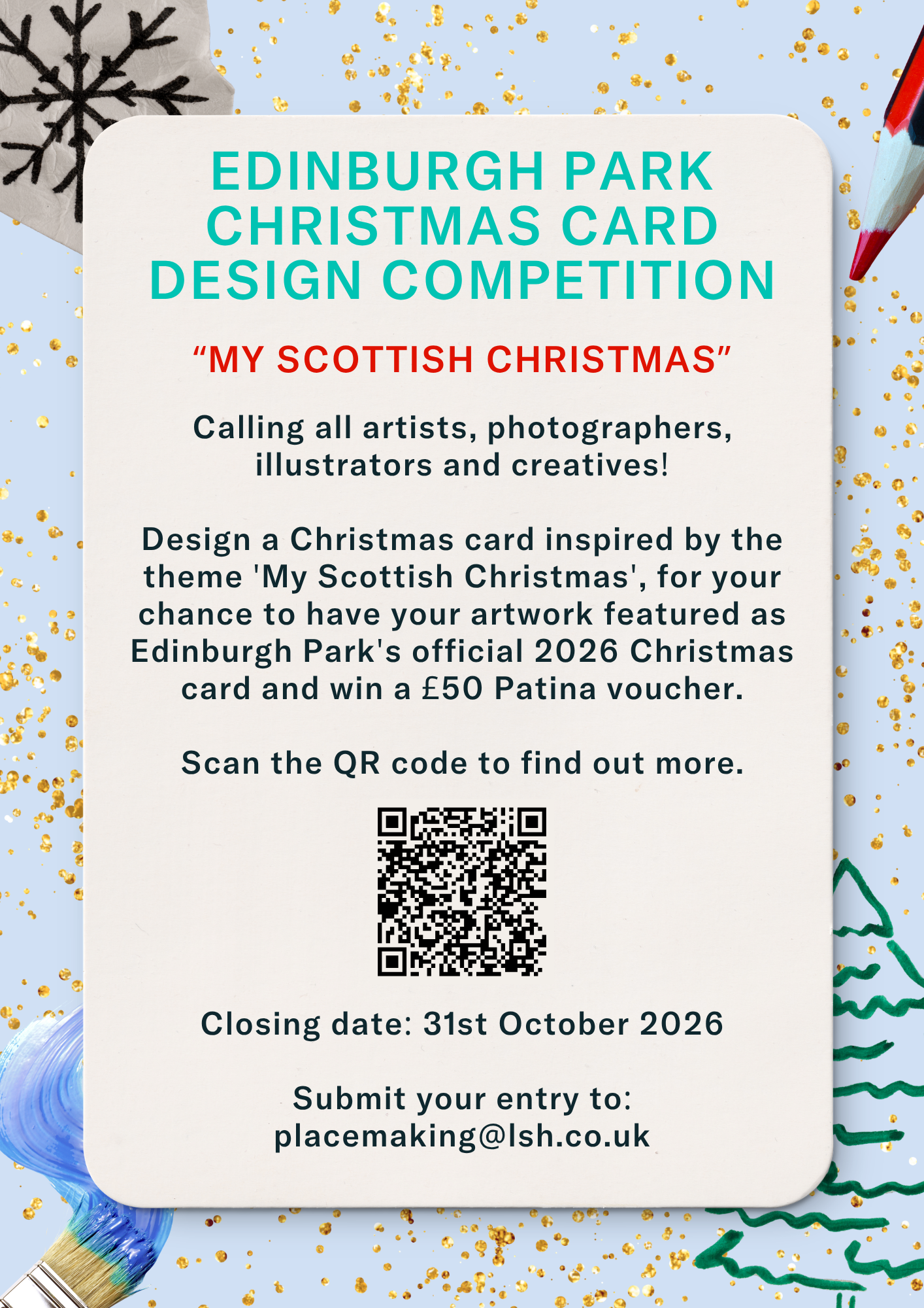 Edinburgh Park Christmas Card Design Competition