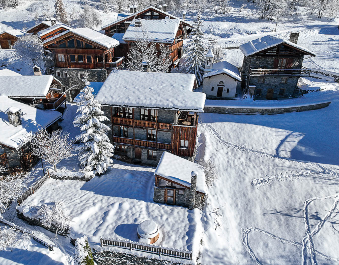Chalet d'altitude avec jacuzzi et vue imprenable sur la vallée de la Tarentaise
