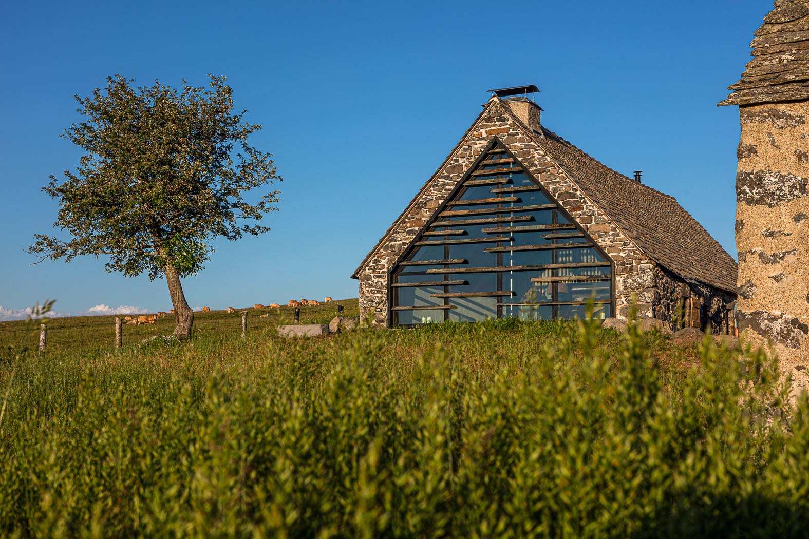 Authentique buron sur les hauteurs de l'Aubrac