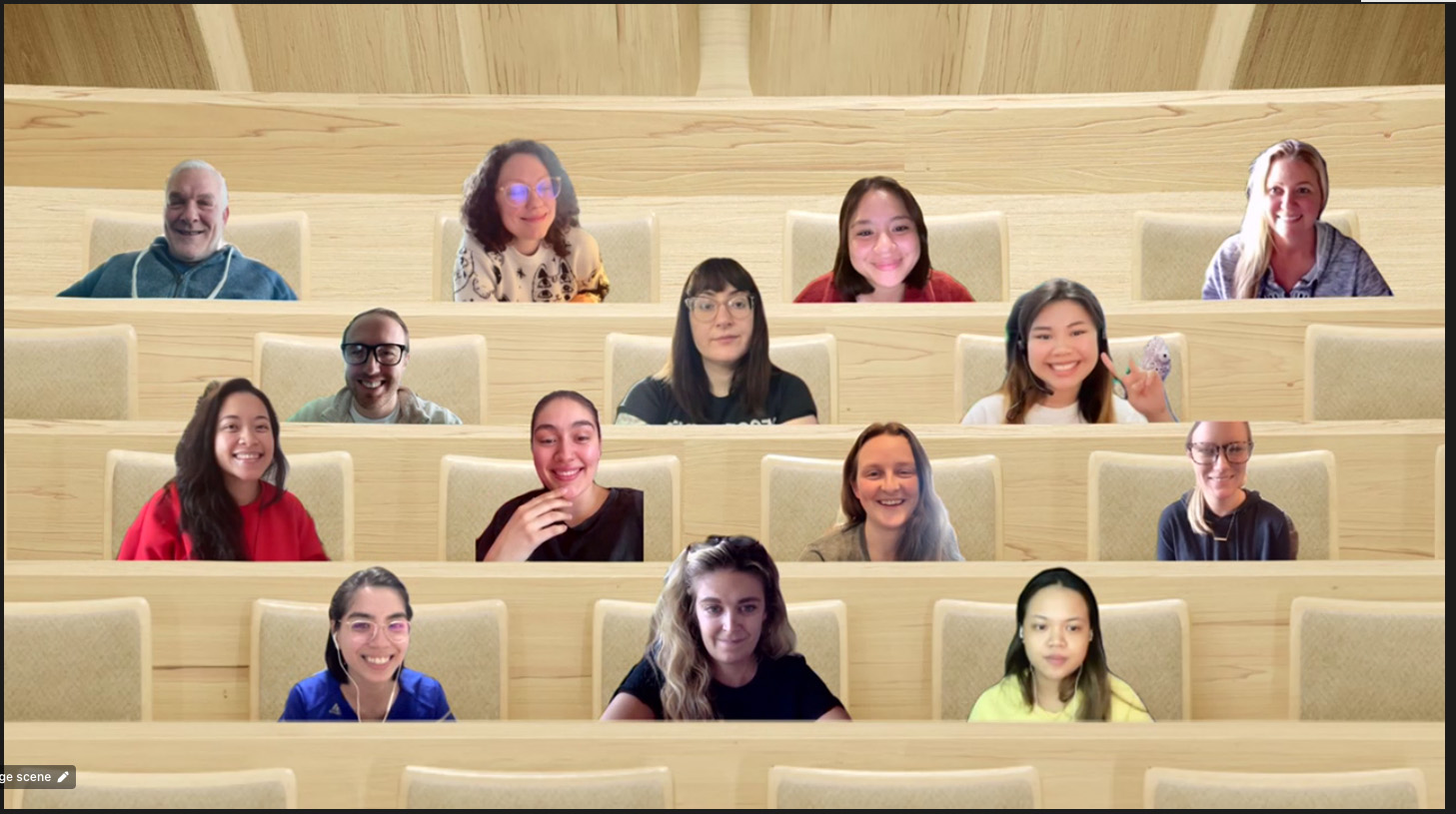 The entire Market Crafters team screenshot from our virtual happy hour in May.