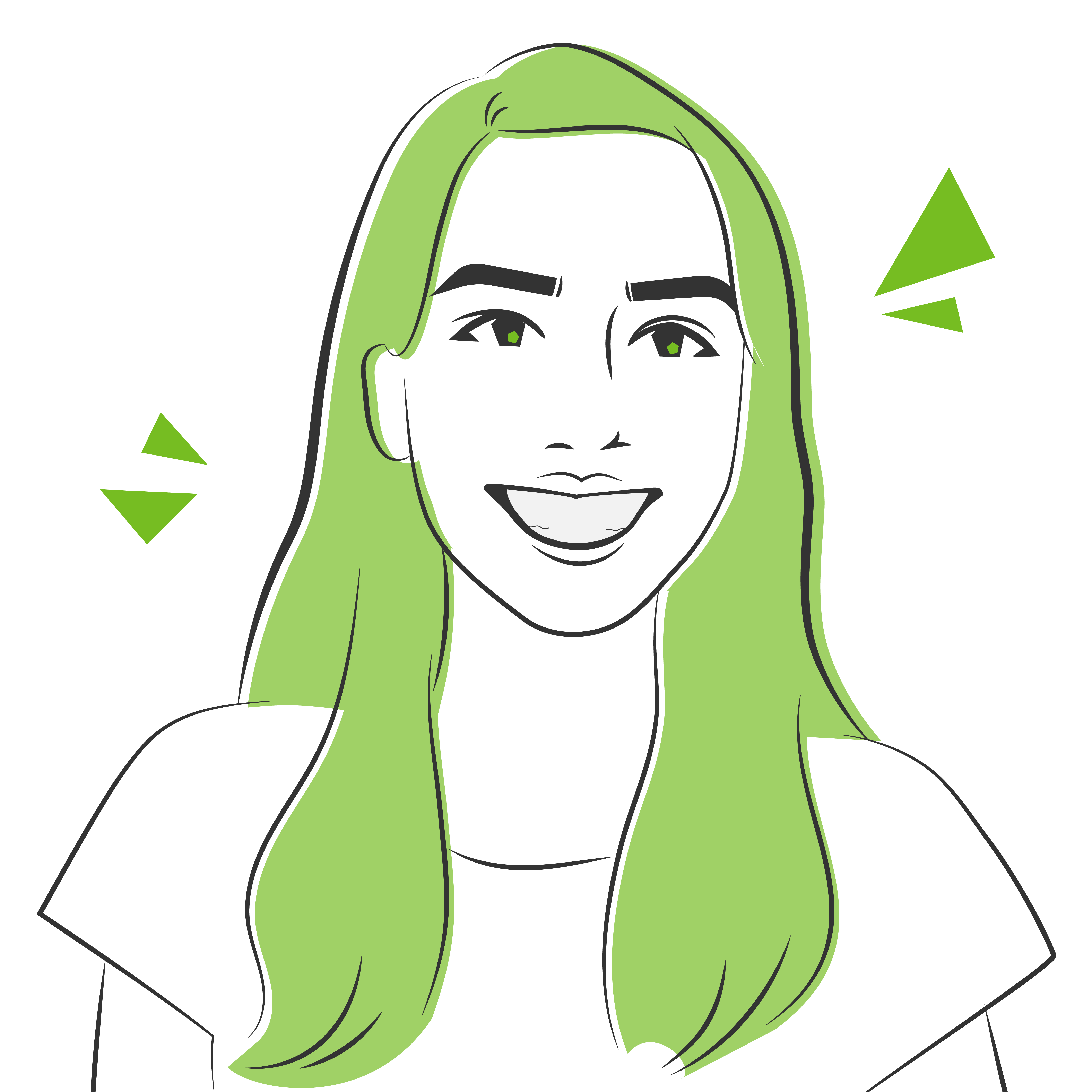 Digital illustration of Dani.