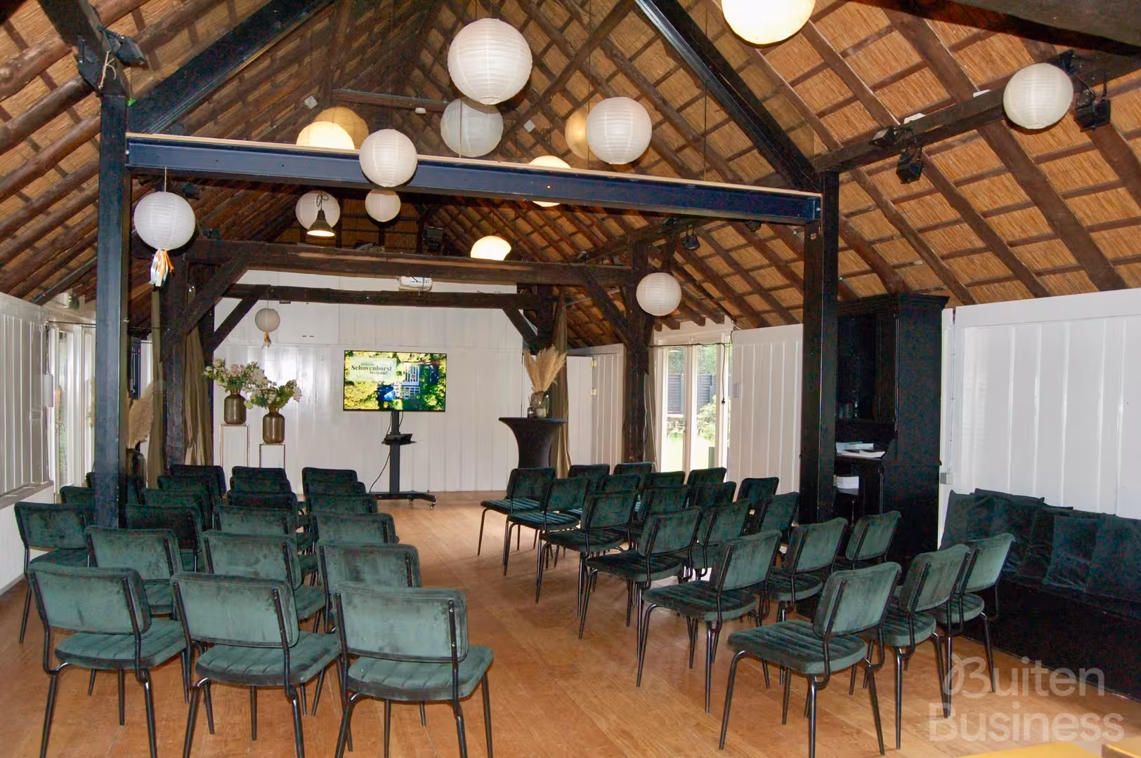 Vergaderen bij Brasserie Schovenhorst in Gelderland via BuitenBusiness