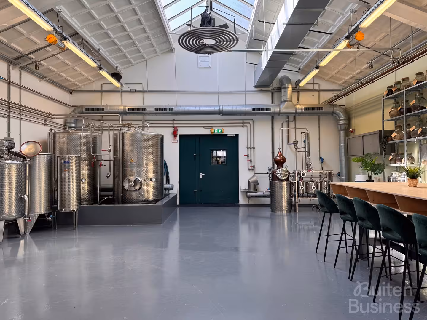 Vergaderen bij The Distillery in Noord-Holland via BuitenBusiness