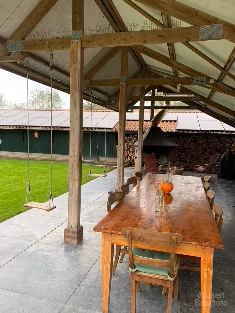 Vergaderen bij Groenesteinhoeve in Utrecht via BuitenBusiness