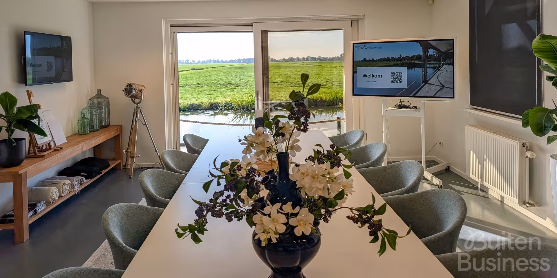 Vergaderen bij Panorama Plek in Utrecht via BuitenBusiness