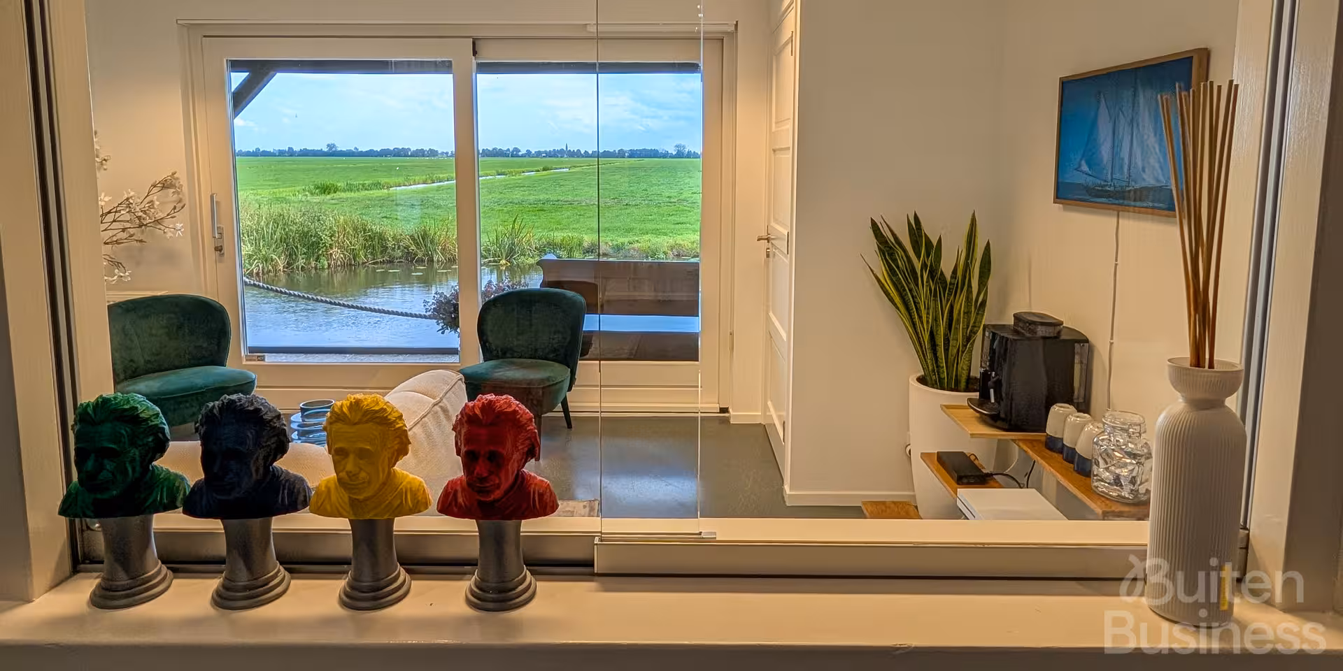 Vergaderen bij Panorama Plek in Utrecht via BuitenBusiness