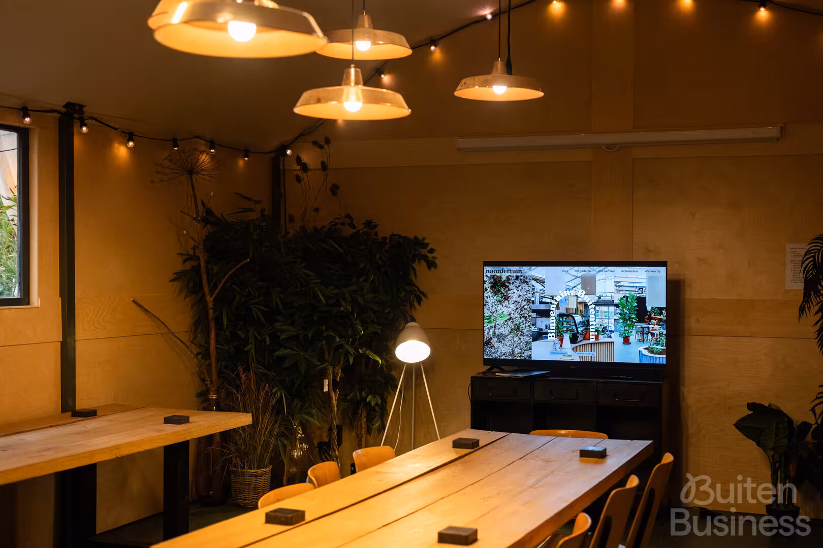 Vergaderen bij Noordertuin in Utrecht via BuitenBusiness