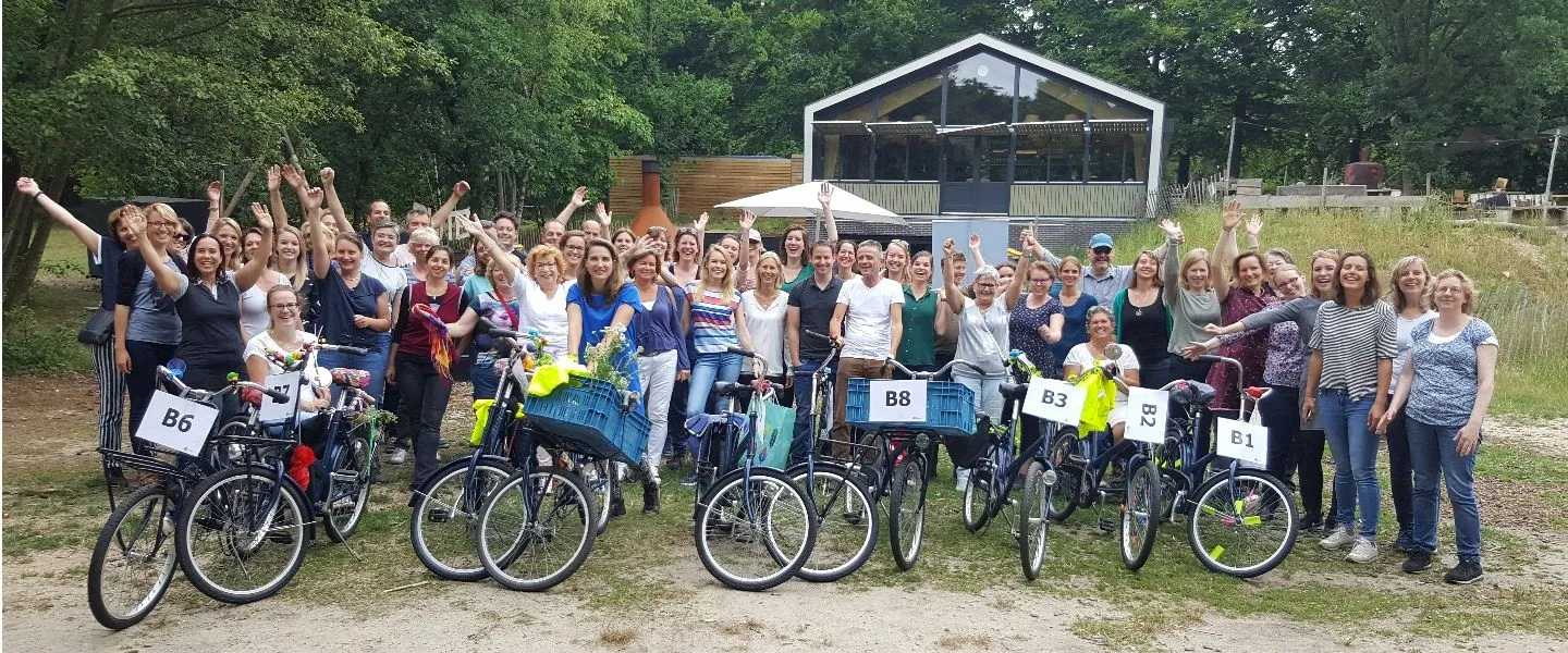 Bouw een Fiets voor Afrika - MVO teambuilding - BuitenBusiness