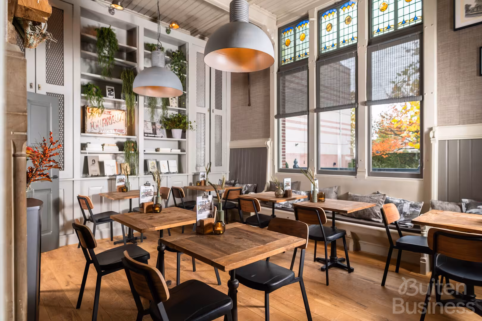 Vergaderen bij DLC Café in Utrecht via BuitenBusiness