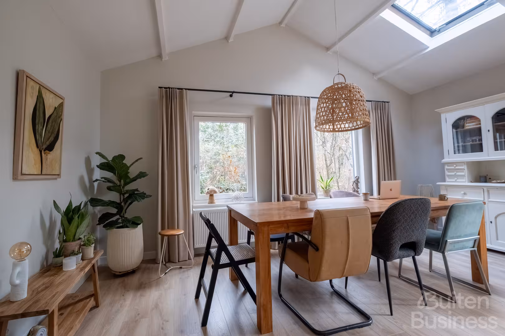 Vergaderen bij Studio Boshuis in Utrecht via BuitenBusiness