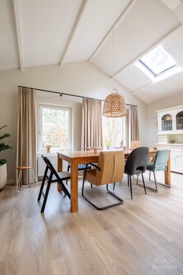 Vergaderen bij Studio Boshuis in Utrecht via BuitenBusiness