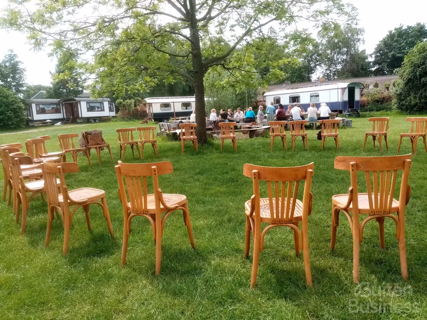 Vergaderen bij Boheems Paradijs in Drenthe via BuitenBusiness