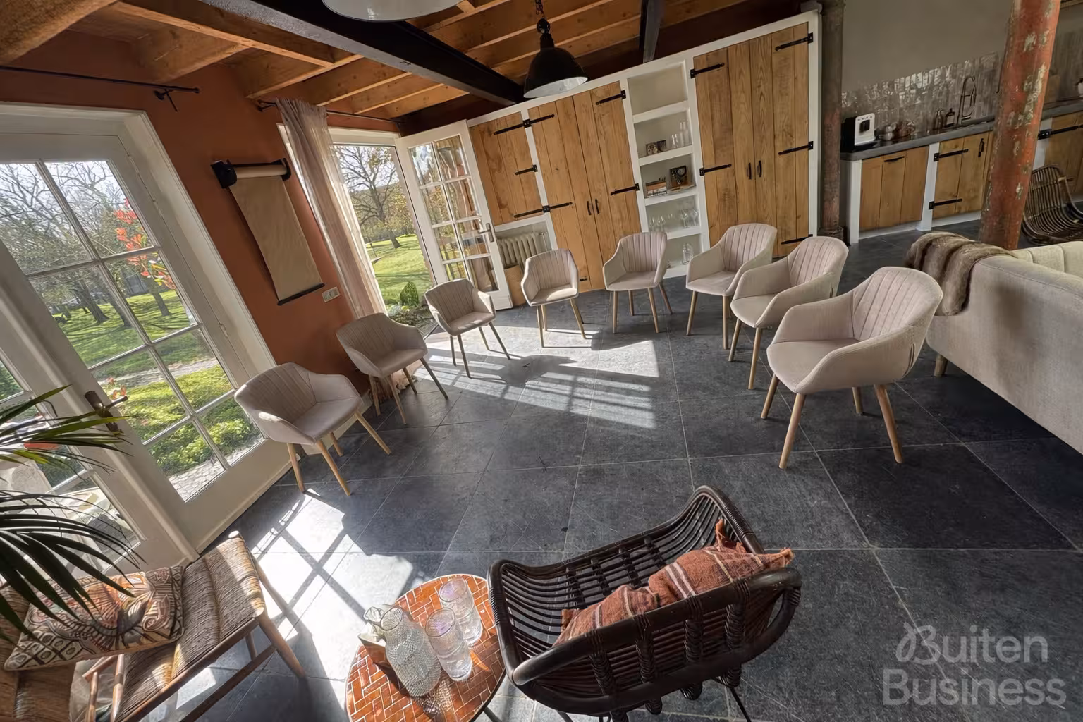 Vergaderen bij Atelier Nouvelle in Wijk bij Duurstede, Utrecht via BuitenBusiness