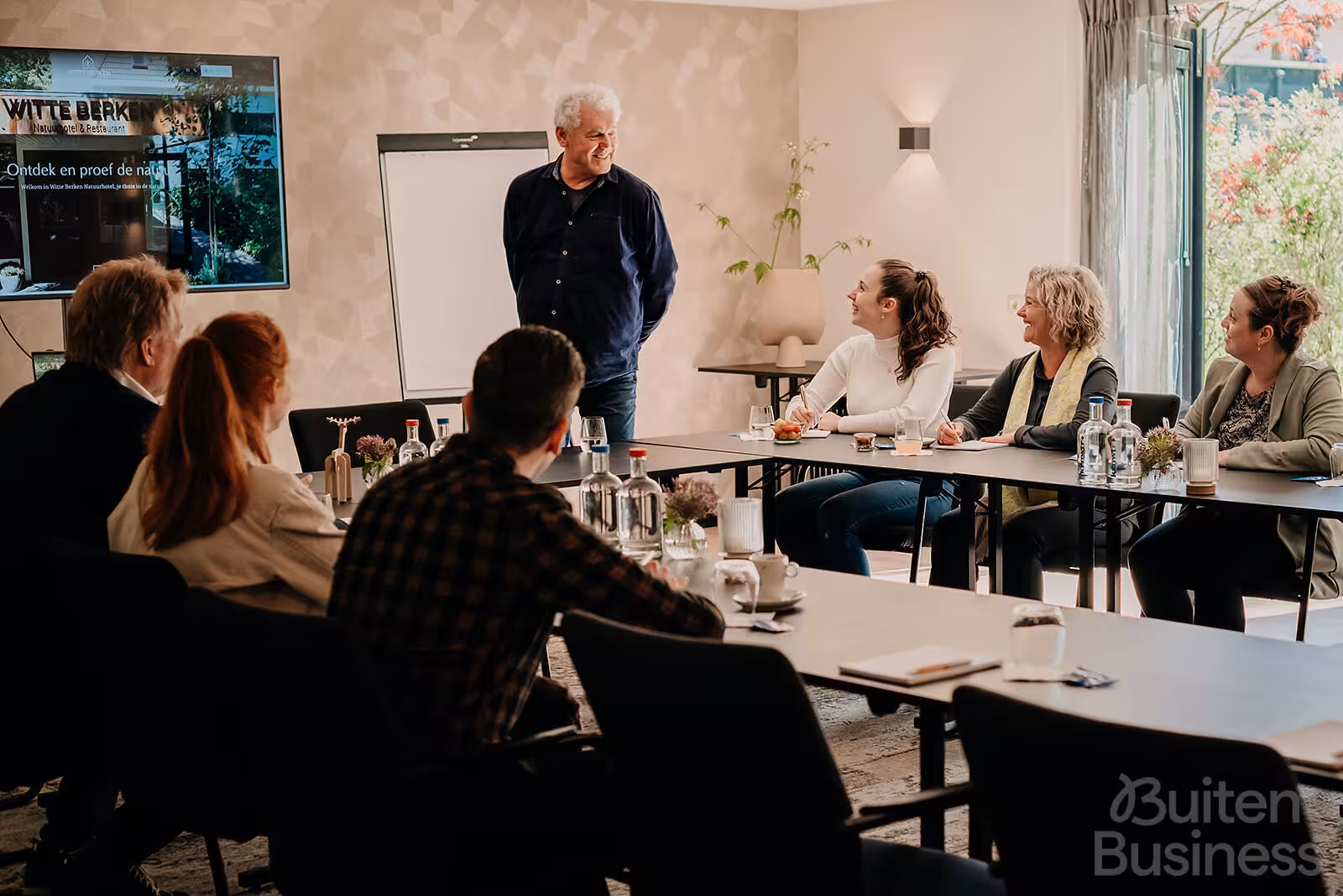 Vergaderen bij Witte Berken Natuurhotel in Gelderland via BuitenBusiness