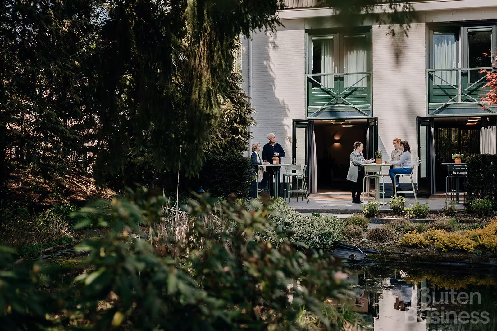 Vergaderen bij Witte Berken Natuurhotel in Gelderland via BuitenBusiness