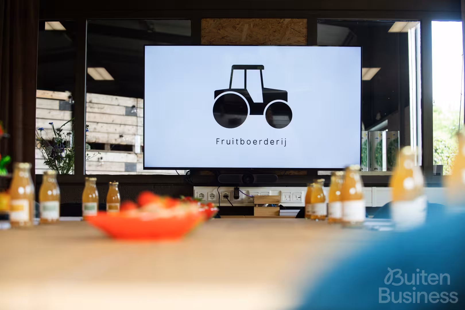 Vergaderen bij De Fruitschuur Baarlo in Baarlo, Limburg via BuitenBusiness