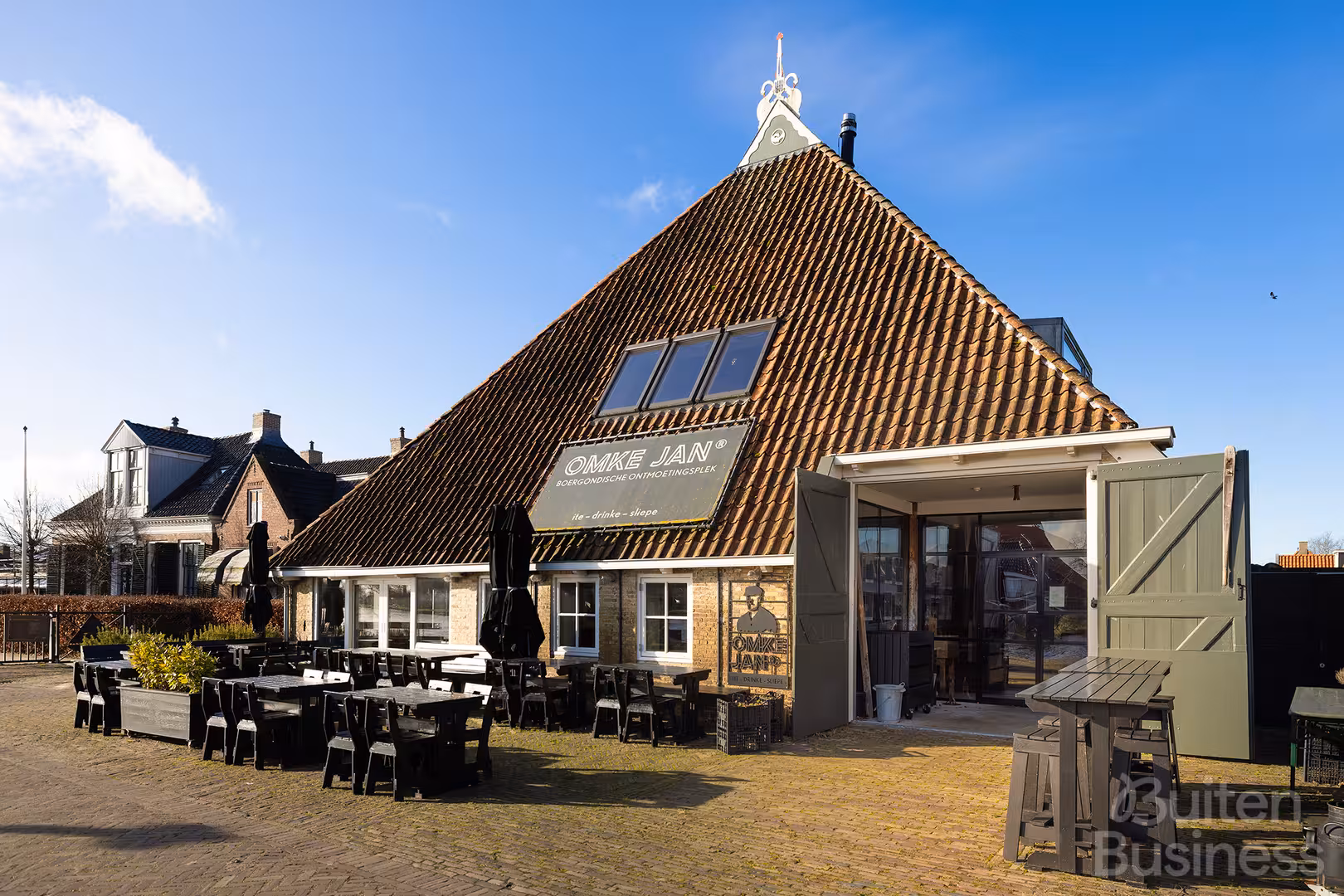 Vergaderen bij Omke Jan in Friesland via BuitenBusiness