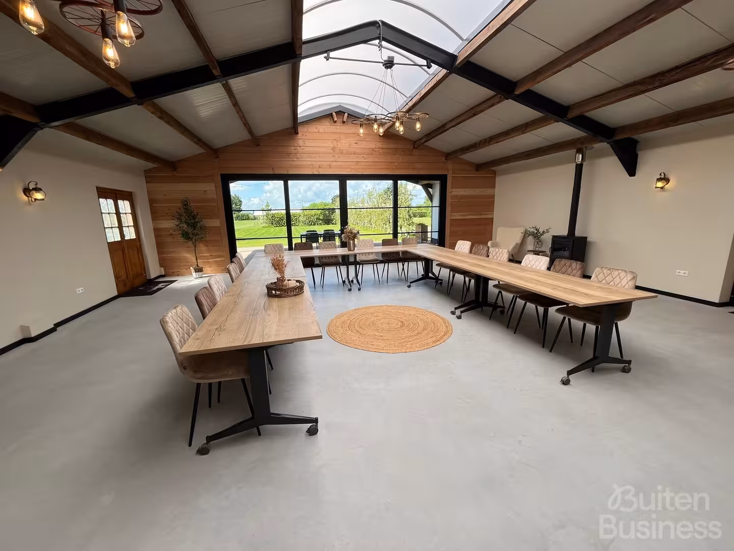 Vergaderen bij De Boerenhut in Utrecht via BuitenBusiness