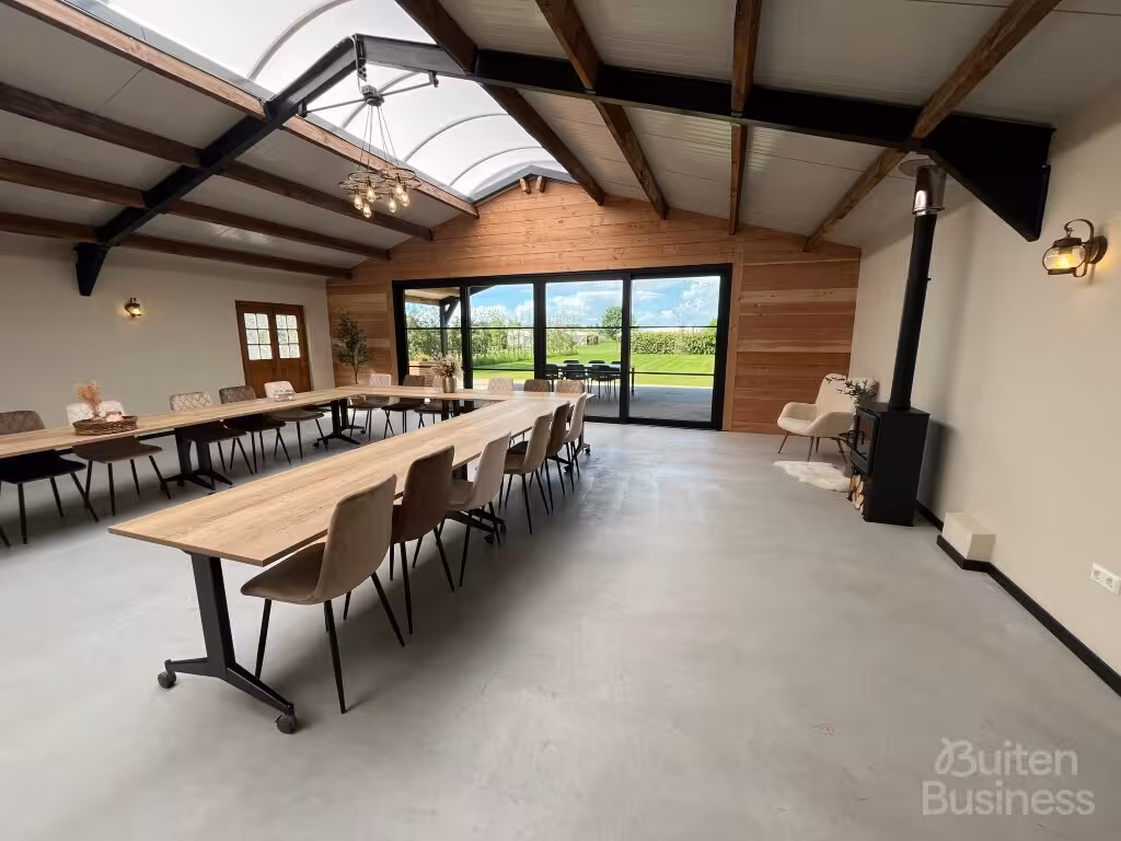 Vergaderen bij De Boerenhut in Utrecht via BuitenBusiness