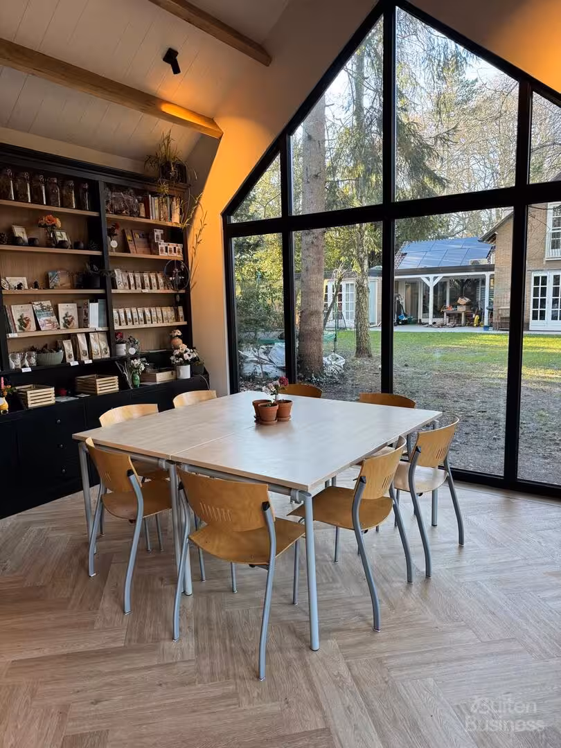 Vergaderen bij MIJN.kruidentuin in Driebergen-Rijsenburg, Utrecht via BuitenBusiness