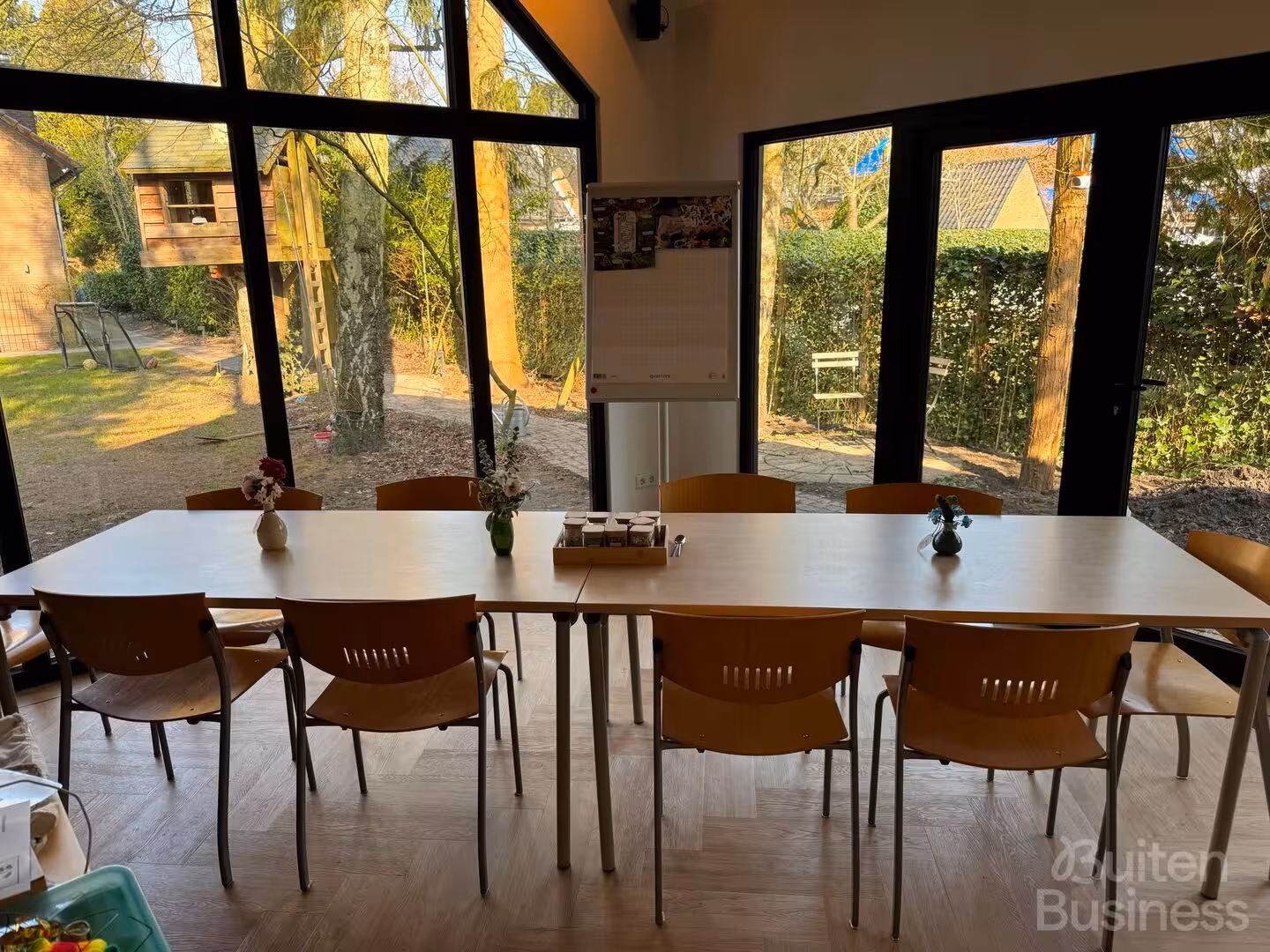 Vergaderen bij MIJN.kruidentuin in Utrecht via BuitenBusiness
