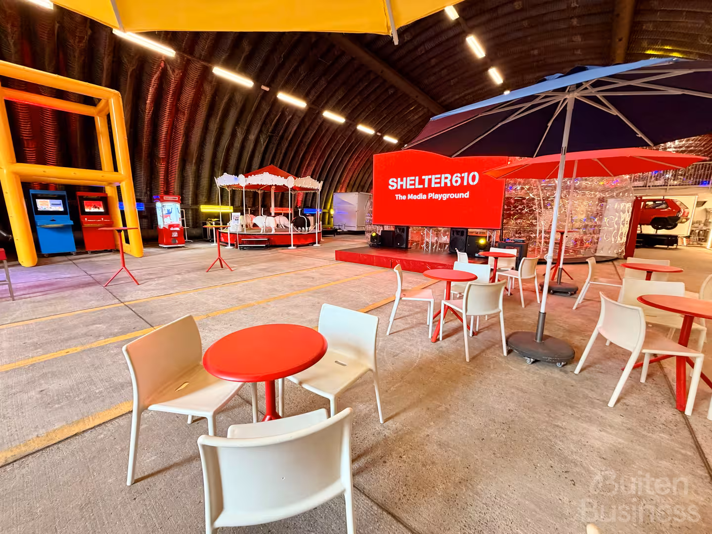 Vergaderen bij SHELTER610 - Park Vliegbasis Soesterberg in Utrecht via BuitenBusiness