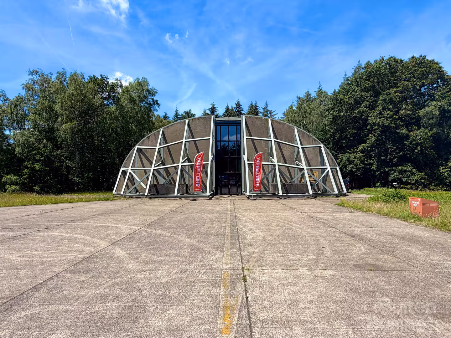 Vergaderen bij SHELTER610 - Park Vliegbasis Soesterberg in Den Dolder, Utrecht via BuitenBusiness