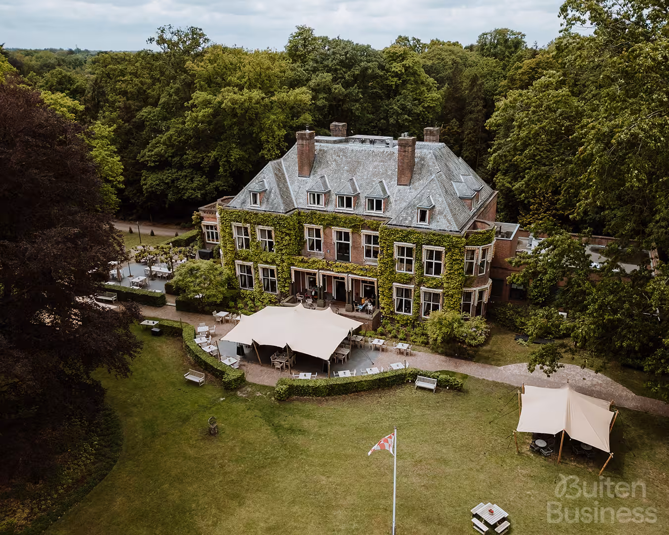 Vergaderen bij Landgoed Huize Bergen in Vught, Noord-Brabant via BuitenBusiness