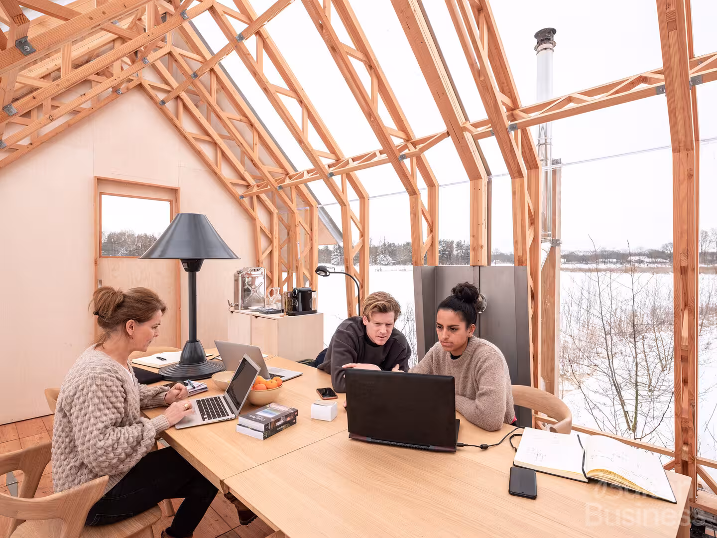 Vergaderen bij Cabin ANNA Meet in Noord-Brabant via BuitenBusiness