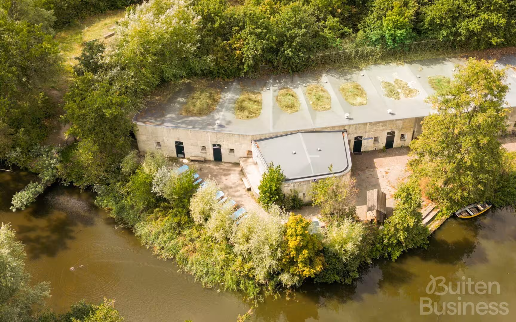 Vergaderen bij Ruimtetijd bij Fort Penningsveer in Noord-Holland via BuitenBusiness