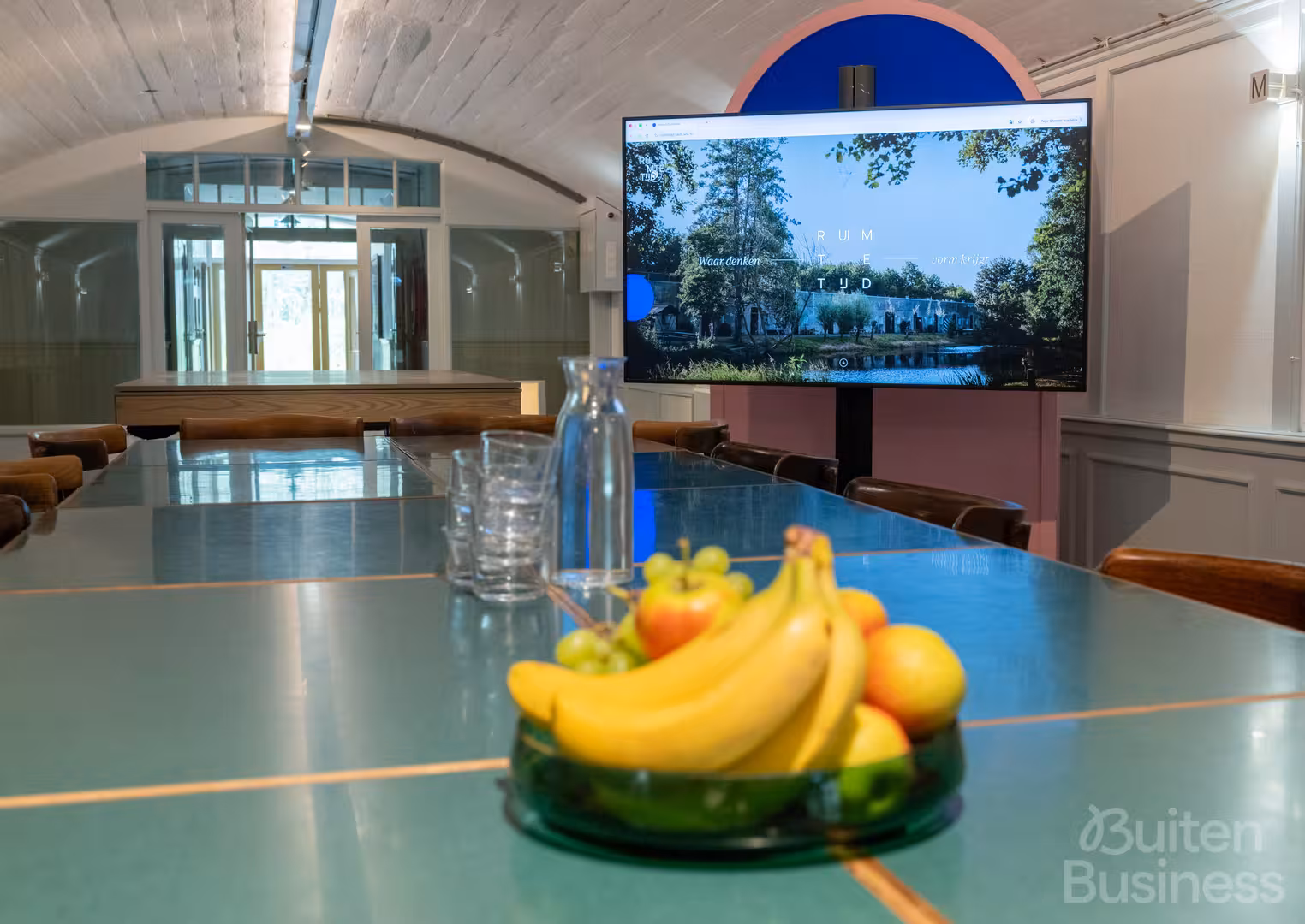 Vergaderen bij Ruimtetijd bij Fort Penningsveer in Noord-Holland via BuitenBusiness