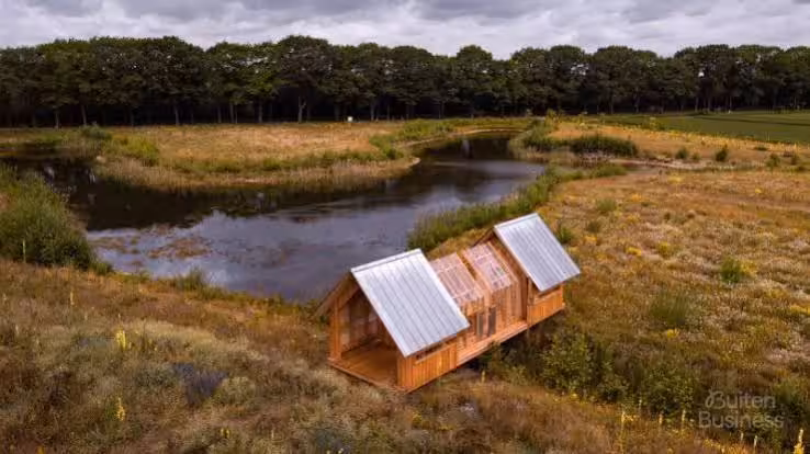 Vergaderen bij Cabin ANNA Meet in Noord-Brabant via BuitenBusiness