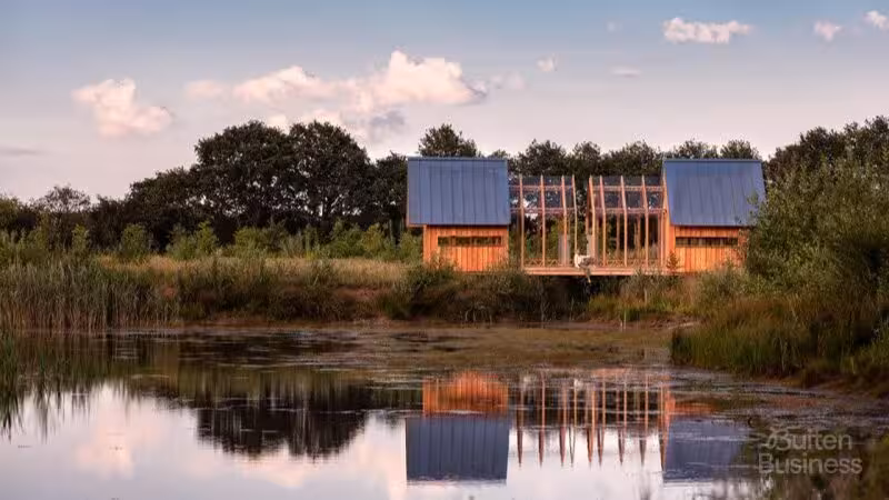 Vergaderen bij Cabin ANNA Meet in Noord-Brabant via BuitenBusiness