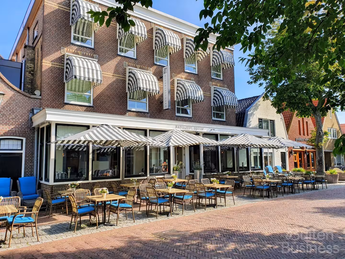 Vergaderen bij Badhotel Bruin in Oost-Vlieland, Friesland via BuitenBusiness