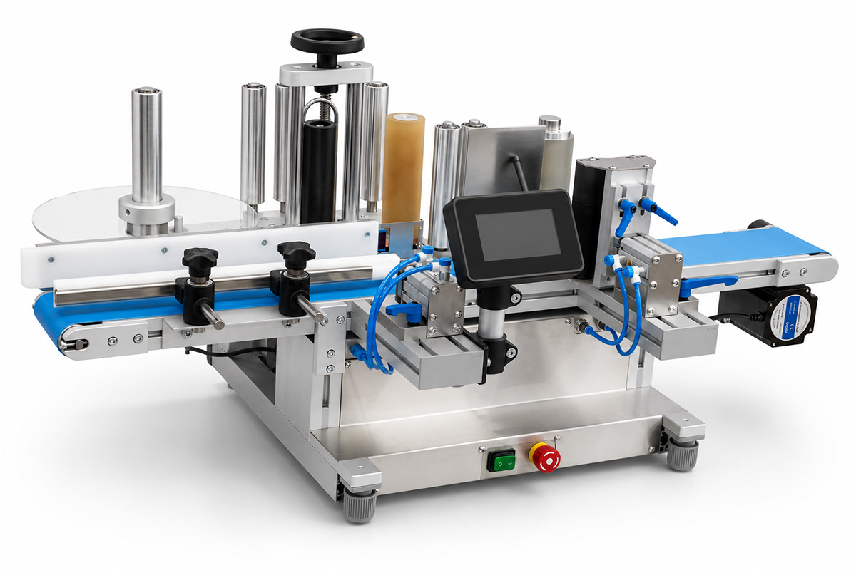 Onitex X50 tabletop labeling machine