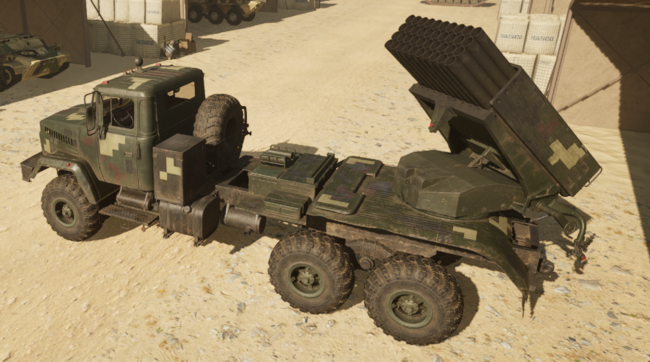 KrAZ-6322 utility truck