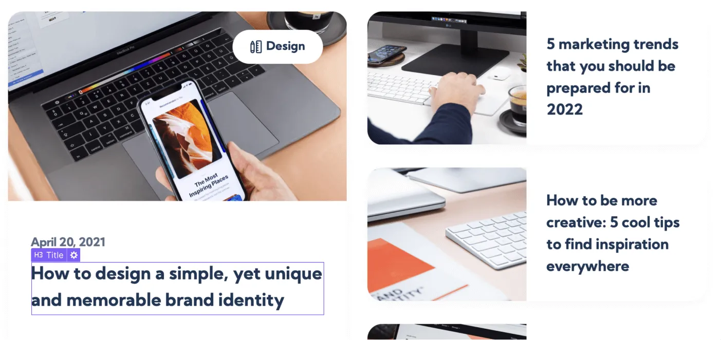 Dynamic Content - Education X Webflow Template