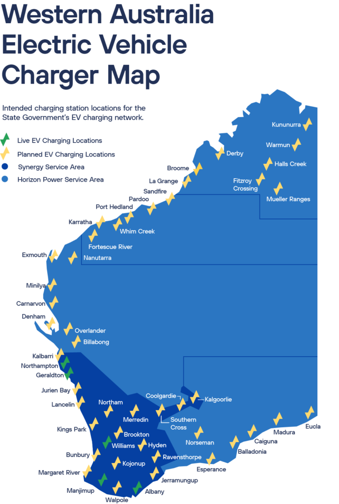 Western Australia’s EV Network Chargefox