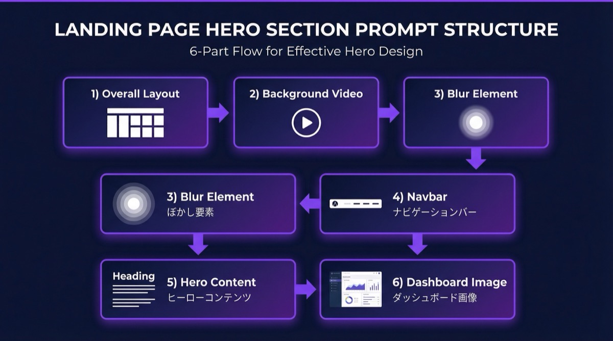 Viktor Oddyのプロンプトは6つのセクションで構成されている