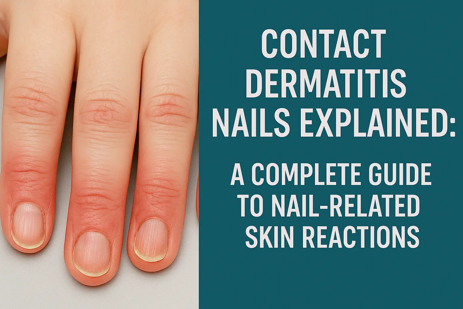 Contact Dermatitis Nails Explained: Complete 2025 Guide