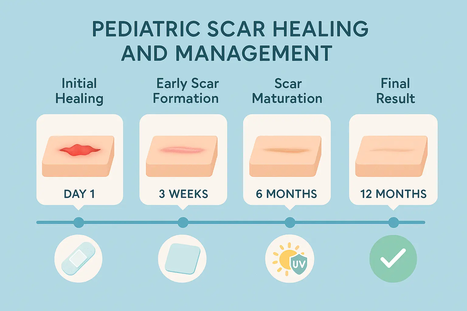 Create a 1024x1024 square illustration showing the timeline 