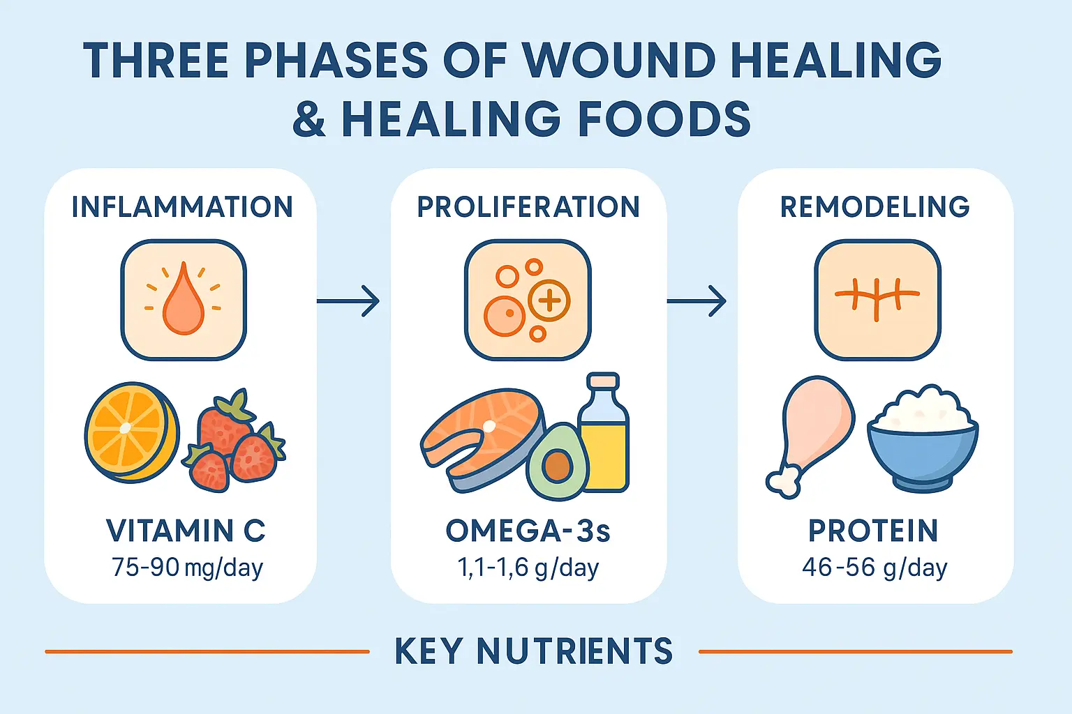Create a 1536x1024 landscape infographic showing the three p
