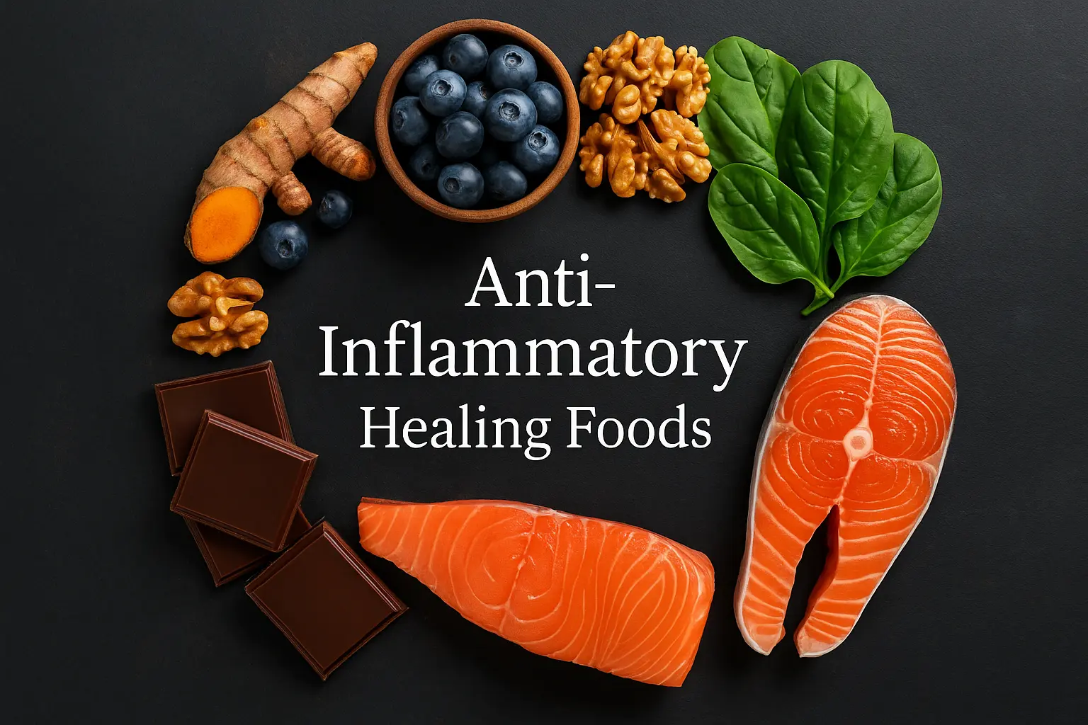 Create a 1024x1024 square image featuring anti-inflammatory 