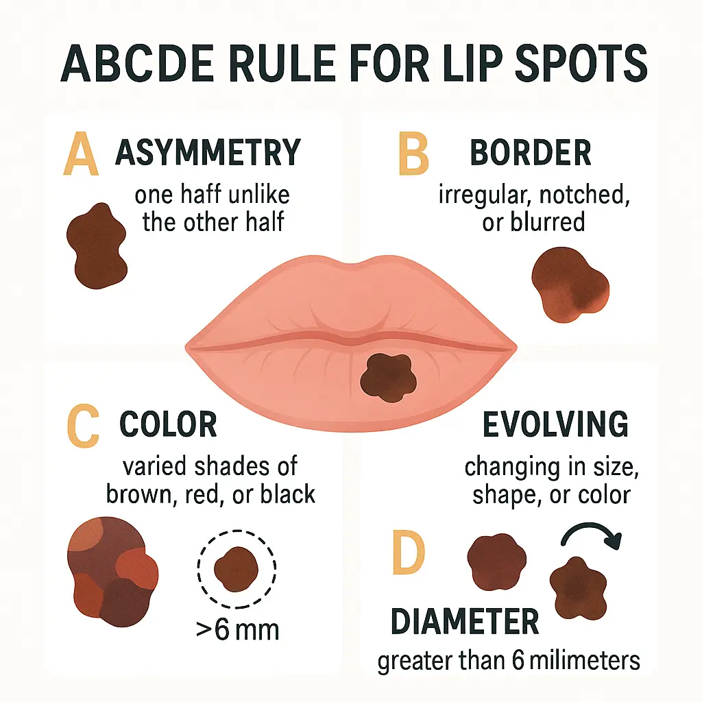  1024x1024 square prevention-focused image showing the "ABCD